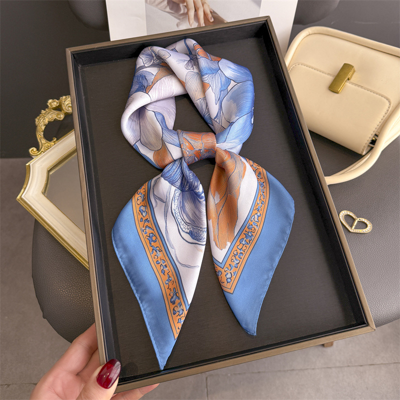 ผ้าคลุมศีรษะลายดอกไม้ใหม่ปี 20 - Women Fashion Necktie บทวิจารณ์และราคา