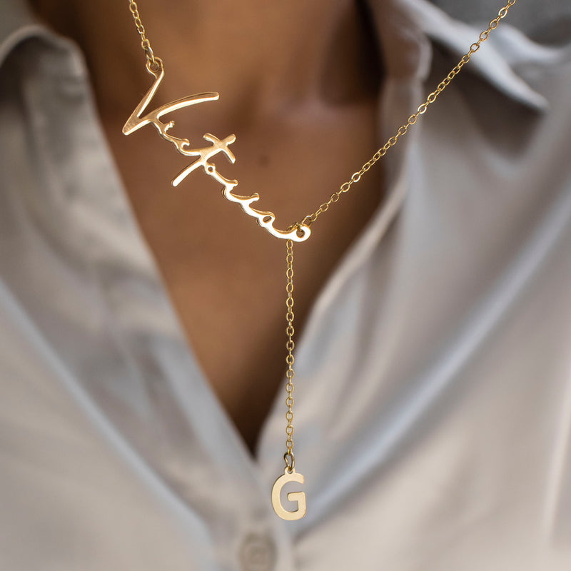 ที่กําหนดเองยาวสแตนเลสสร้อยคอช - Women Fashion Dress Names บทวิจารณ์และราคา