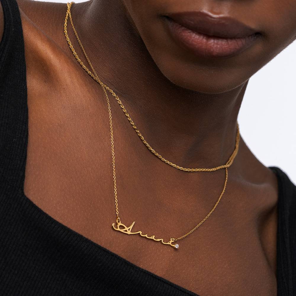 สร้อยคอชื่อเพชร-ทองชื่อเครื่อง - Women Fashion Names บทวิจารณ์และราคา
