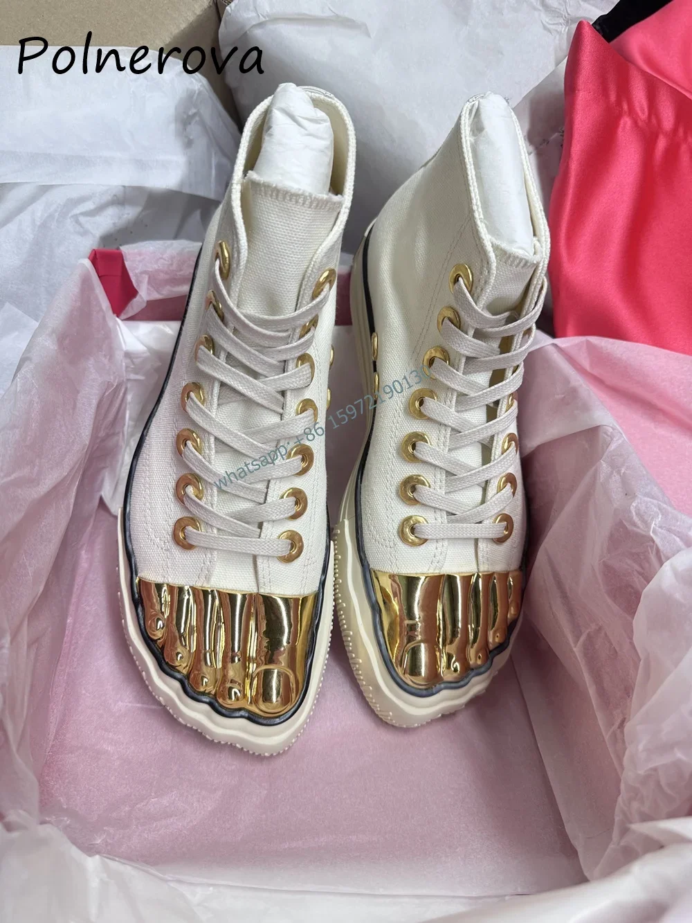 ห้านิ้วโลหะ Toe รองเท้าผสมสีเพ - Women'S Fashion Shoes บทวิจารณ์และราคา