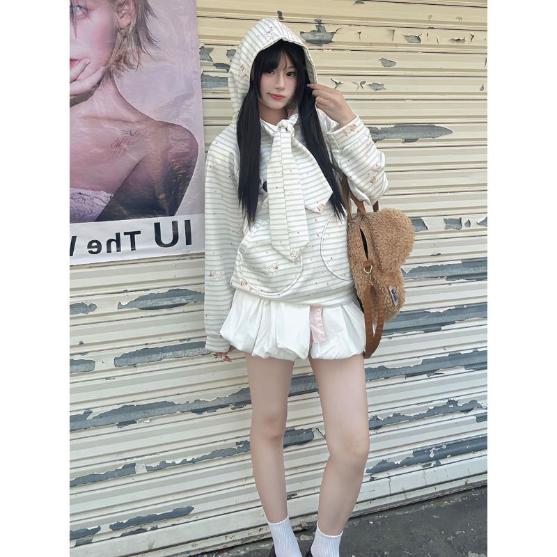 เสื้อฮู้ดแฟชั่นสไตล์เกาหลีลายท - Women Fashion Over The Years บทวิจารณ์และราคา
