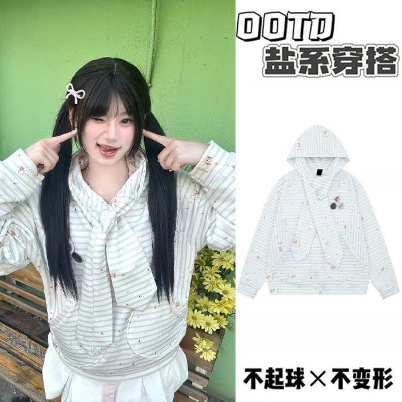 เสื้อฮู้ดแฟชั่นสไตล์เกาหลีลายท - Women Fashion Over The Years บทวิจารณ์และราคา