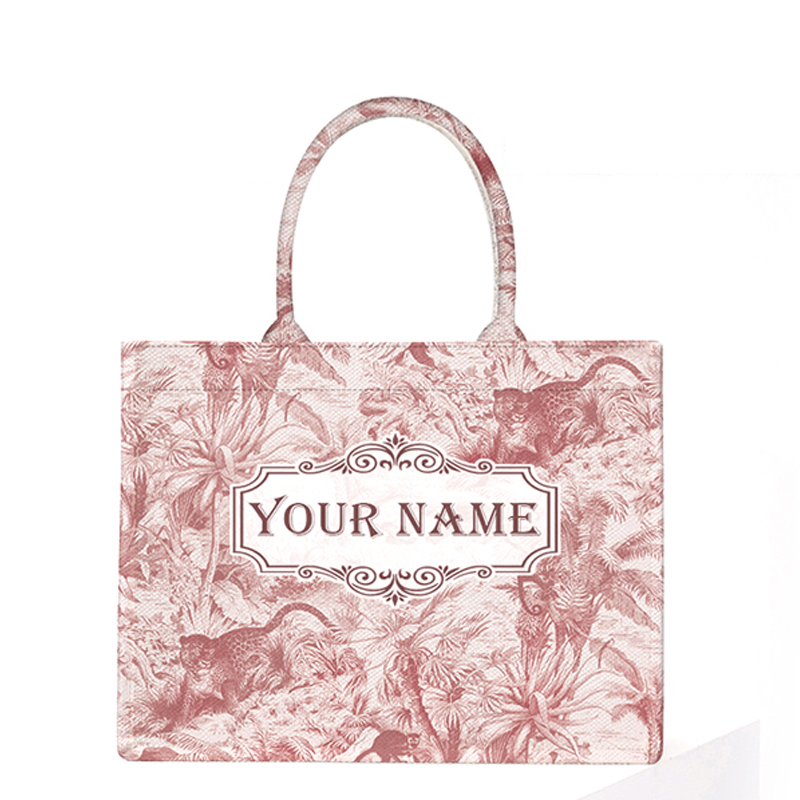 กระเป๋าผ้าแคนวาสขนาดใหญ่ พิมพ์ - Women Fashion Dress Names บทวิจารณ์และราคา