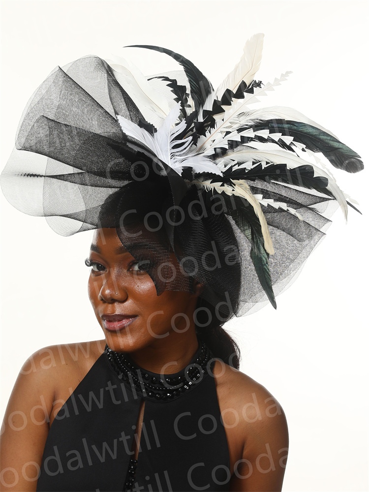 หมวกดาร์บี้ฟาสซิสต์สีดำและสีขา - Women'S Fashion Kentucky Derby บทวิจารณ์และราคา