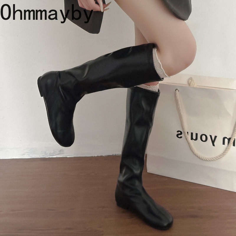รองเท้ารองเท้าบูทยาวถึงเข่าแฟช - Women'S Fashion Korea บทวิจารณ์และราคา