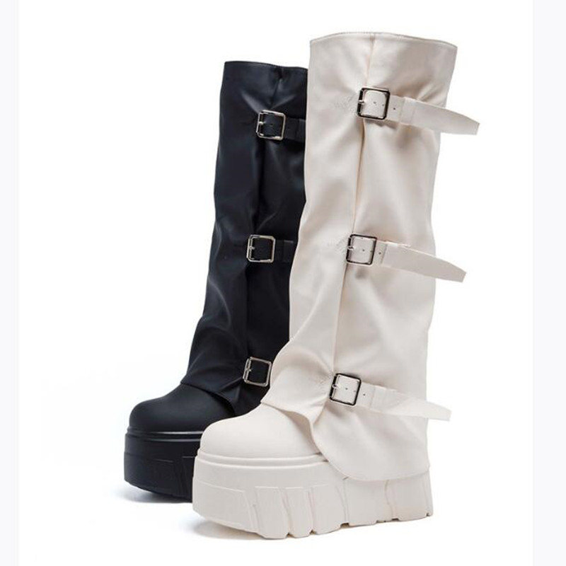 รองเท้าบูทแฟชั่นใหม่ปี 2026 สำ - Women'S Fashion Knee High Boots บทวิจารณ์และราคา