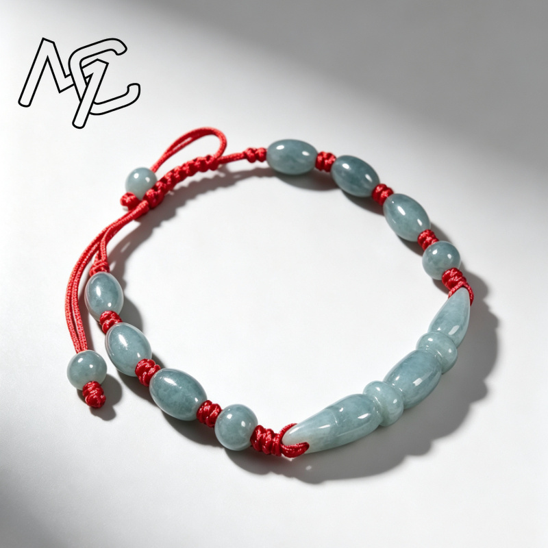 หยกน้ำสีน้ำเงินธรรมชาติ มรกตพม - Women'S Fashion Jewellery บทวิจารณ์และราคา