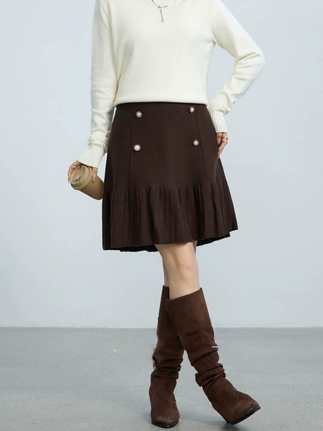 กระโปรงทรงเอเอวสูง ดีไซน์จับจี - Women Fashion Over The Years บทวิจารณ์และราคา